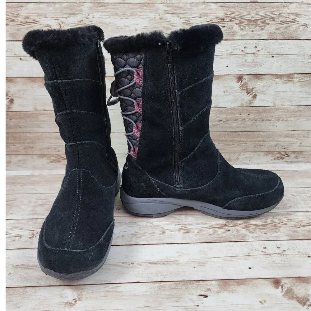 Merrell Jovilee Alp Women's Size 7 Waterproof Black Faux Fur Boots J227319C